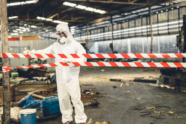 Professional Hoarding Cleanup technician working in Overton, NV